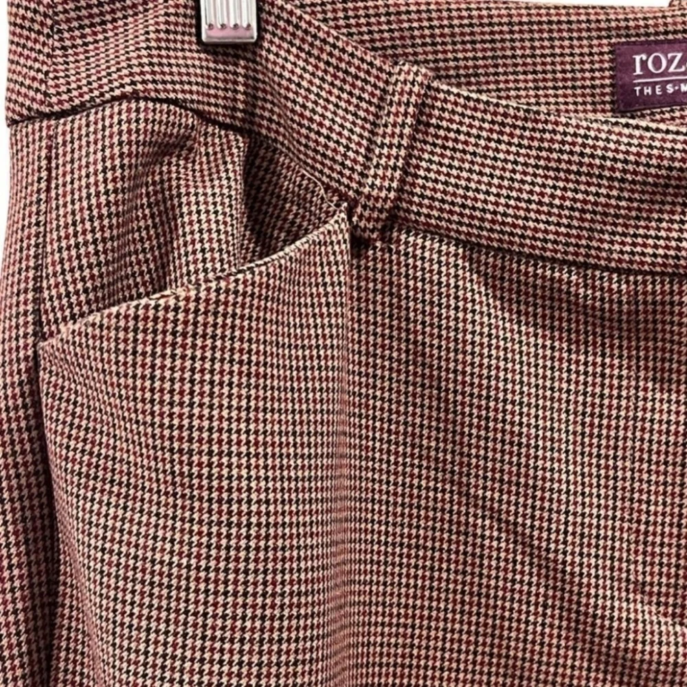 ❗️🤎❗️Roz & Ali Brown Wide Leg Pants✨️EUC✨️Sz 10R🤎❗️ - Picture 3 of 10